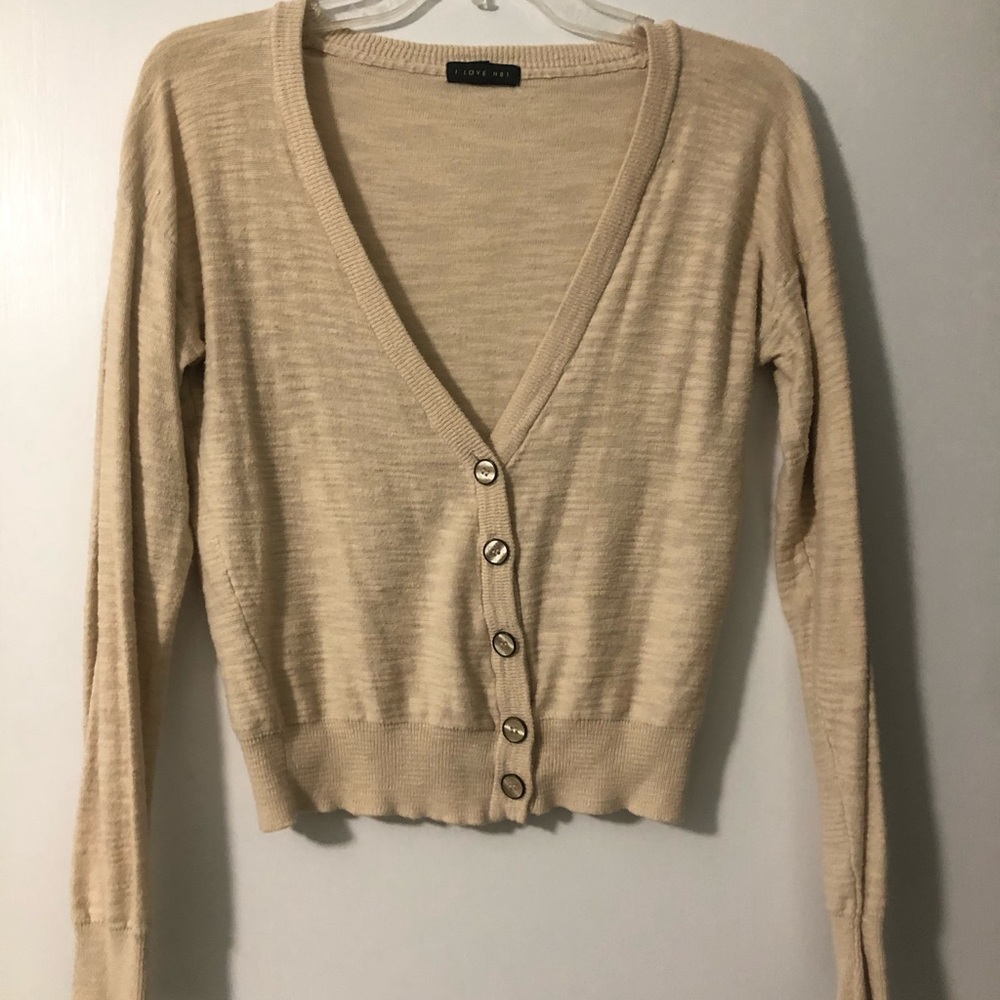 Beige Cardigan - Picture 2 of 4